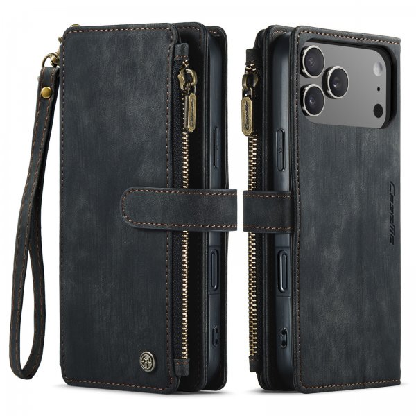 CaseMe iPhone 17 Pro Max -kotelo C30 Series musta