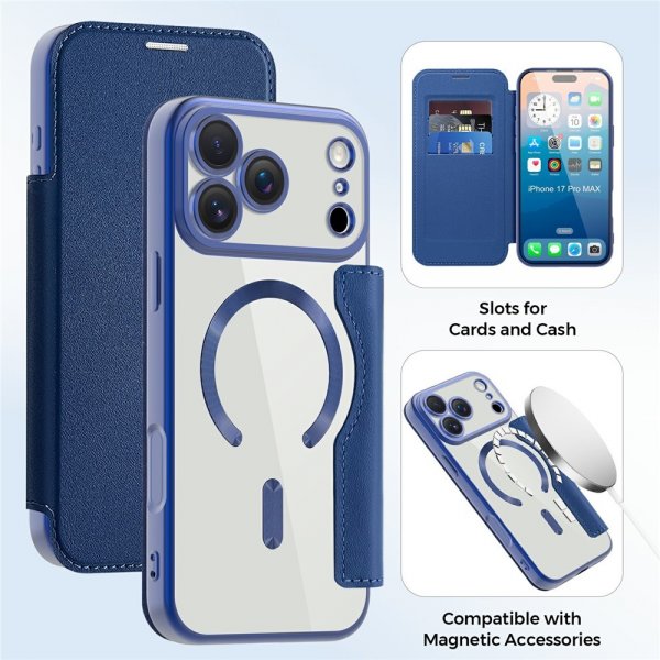 iPhone 17 Pro Max Kuori MagSafe Sininen