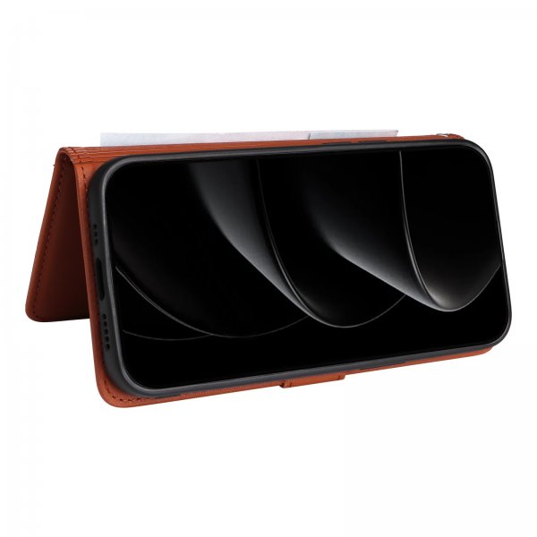 Betopnice iPhone 17 Pro Max -suojakotelo irrotettavalla kuorella 005 Ruskea