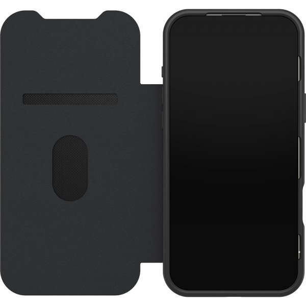 Otterbox iPhone 17 Pro Max React Folio MagSafe -suojakotelo, Black Crystal