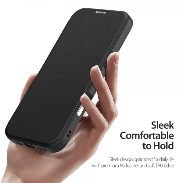 Dux Ducis iPhone 17 Pro Max -suojakuori Skin X Pro Series MagSafe, musta