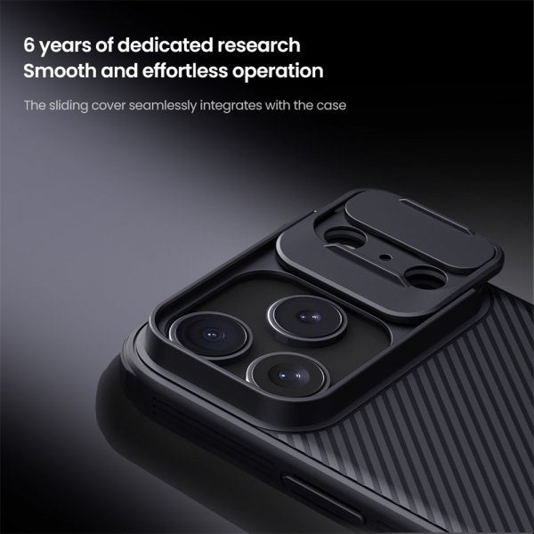 Nillkin iPhone 17 Pro Max -kuori CamShield Pro MagSafe, musta