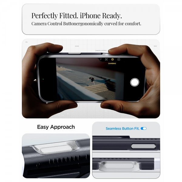 Spigen iPhone 17 Pro Max kuori Classic C1 MagFit Graphite