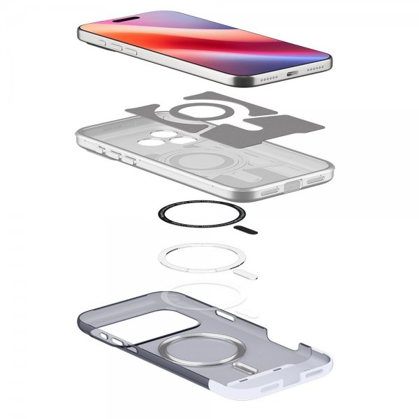 Spigen iPhone 17 Pro Max kuori Classic C1 MagFit Graphite
