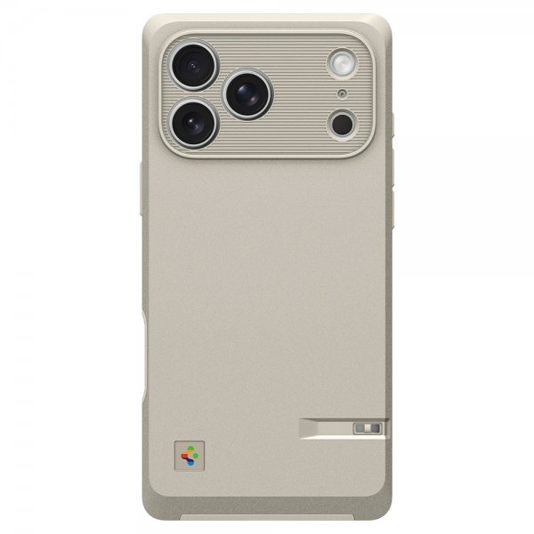 Spigen iPhone 17 Pro Max -kuori Classic LS MagFit Stone