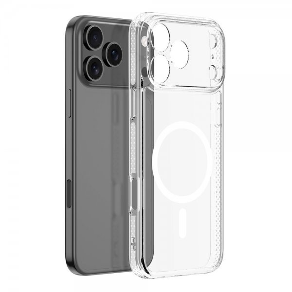 Dux Ducis iPhone 17 Pro Max -suojakuori Clin Series MagSafe Läpinäkyvä