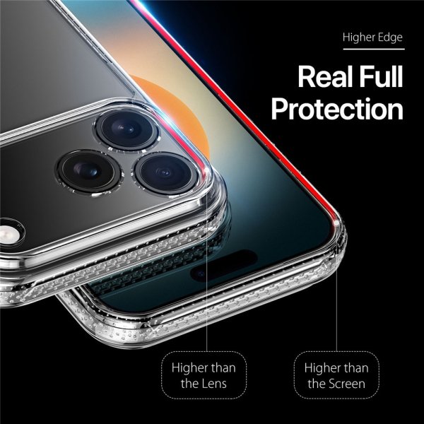 Dux Ducis iPhone 17 Pro Max Clin Series Läpinäkyvä Kuori