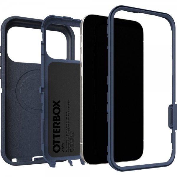 Otterbox iPhone 17 Pro Max Defender Pro MagSafe -suojakuori, Blue Sentiment