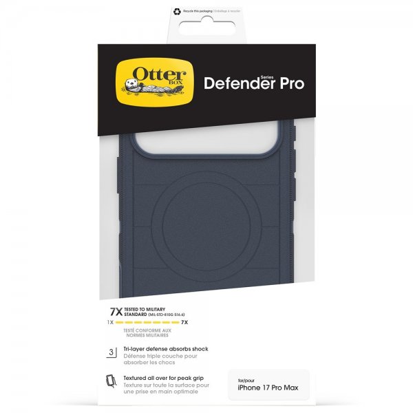 Otterbox iPhone 17 Pro Max Defender Pro MagSafe -suojakuori, Blue Sentiment