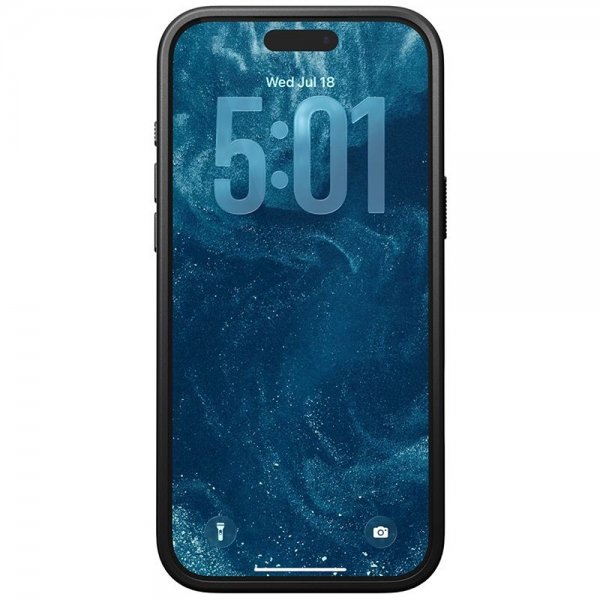 Nomad iPhone 17 Pro Max -kuori Modern Leather Case, ruskea