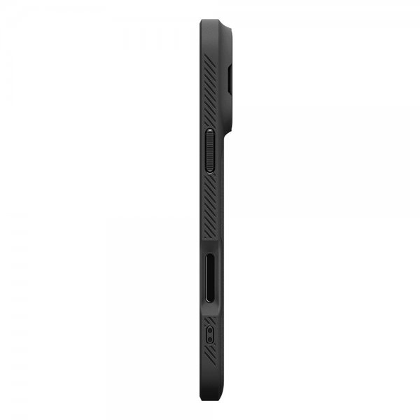 Spigen iPhone 17 Pro Max -kuori Optik Armor MagFit Musta