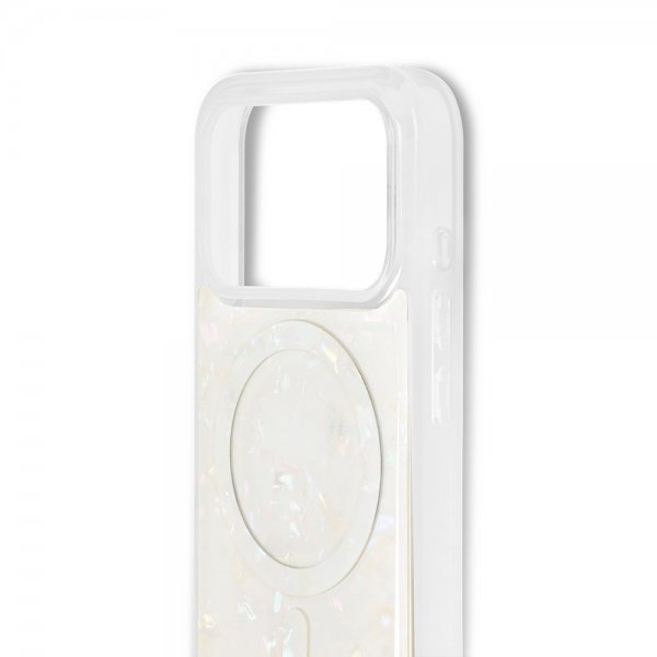 Ideal of Sweden iPhone 17 Pro Max -kuoret Pearlised Case MagSafe, valkoinen
