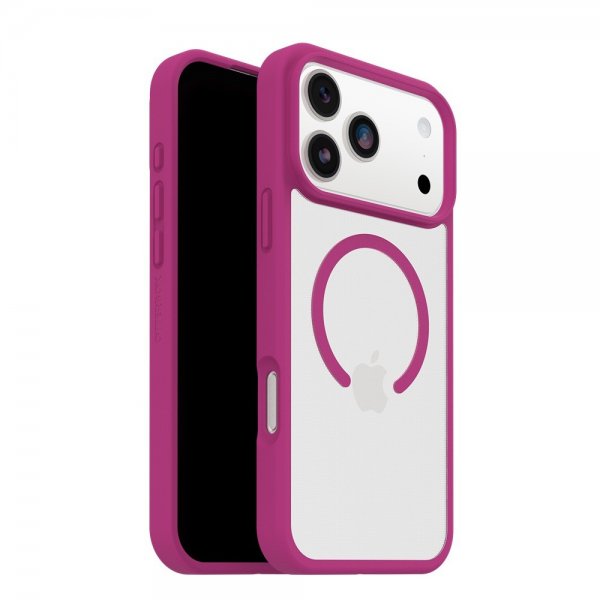 Otterbox iPhone 17 Pro Max -kuori React MagSafe Pink Awakening