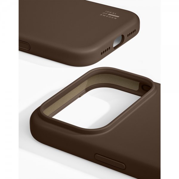 Ideal of Sweden iPhone 17 Pro Max -kuori silikonisuojus MagSafe Mocha Mousse