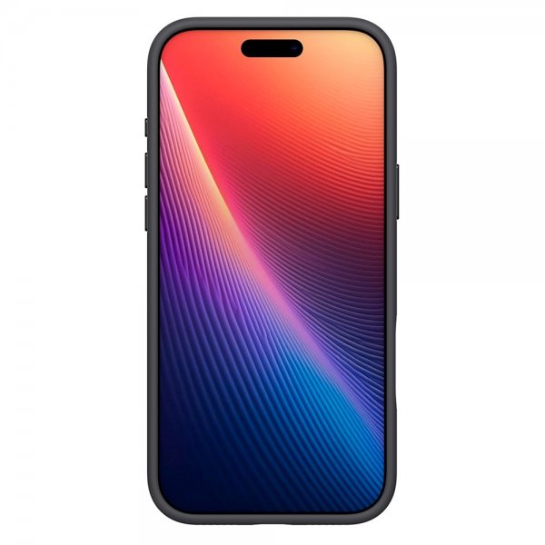 Spigen iPhone 17 Pro Max kuori Silicone Fit MagFit musta