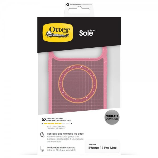 Otterbox iPhone 17 Pro Max -kuori Sole MagSafe Rose