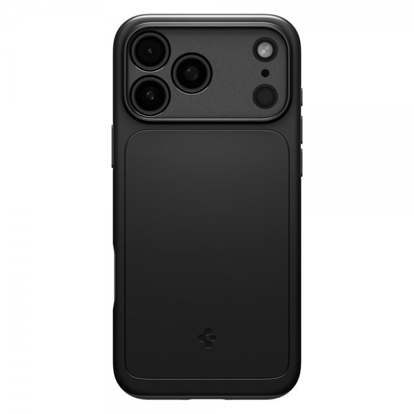 Spigen iPhone 17 Pro Max Kuori Thin Fit MagFit Musta