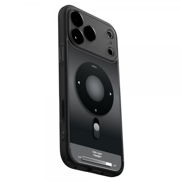 Spigen iPhone 17 Pro Max Kuori Ultra Hybrid Classic MagFit Musta