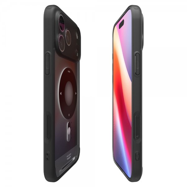 Spigen iPhone 17 Pro Max Kuori Ultra Hybrid Classic MagFit Musta