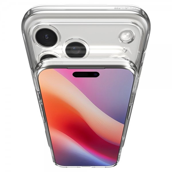 Spigen iPhone 17 Pro Max Ultra Hybrid Crystal Clear -suojakuori