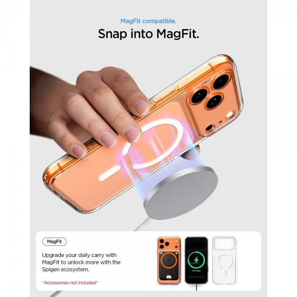 Spigen iPhone 17 Pro Max Kuori Ultra Hybrid MagFit Frost White