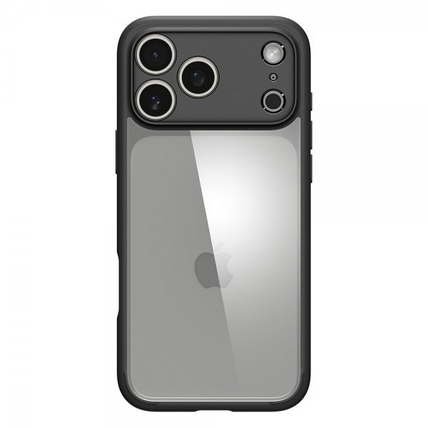 Spigen iPhone 17 Pro Max -suojakuori Ultra Hybrid Matte Black