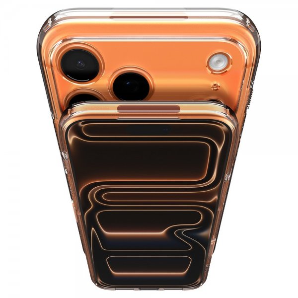 Spigen iPhone 17 Pro Max -kuori Ultra Hybrid T MagFit Glossy Orange