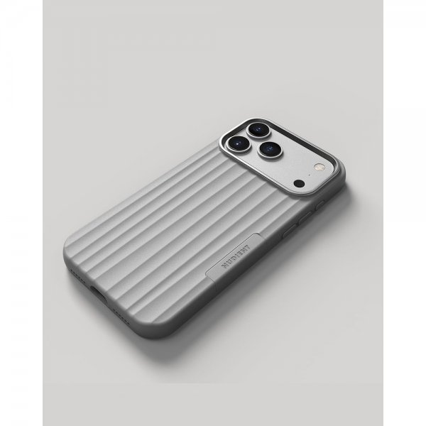 Nudient iPhone 17 Pro -kuori Bold Case MagSafe Urban Grey