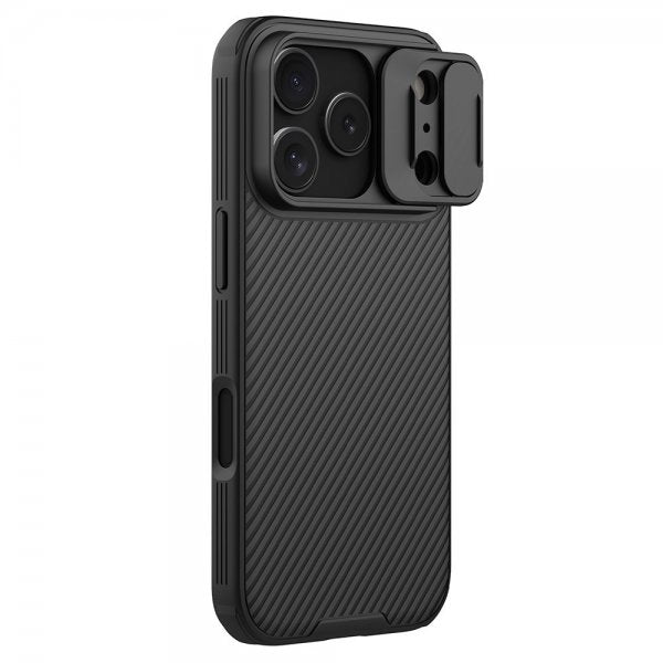 Nillkin iPhone 17 Pro CamShield Pro -suojakuori, musta