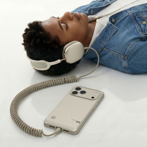 Spigen iPhone 17 Pro -kuori Classic LS MagFit Stone