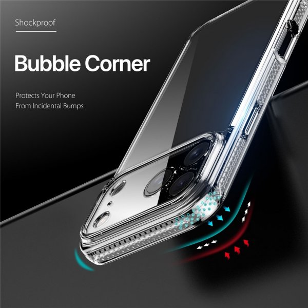 Dux Ducis iPhone 17 Pro -suojakuori, Clin-sarja, läpinäkyvä
