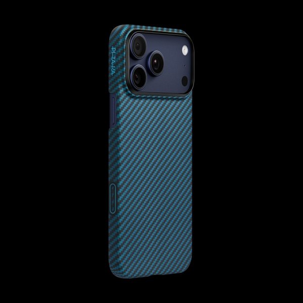 Pitaka iPhone 17 Pro -kuori Edge Black/Blue Twill