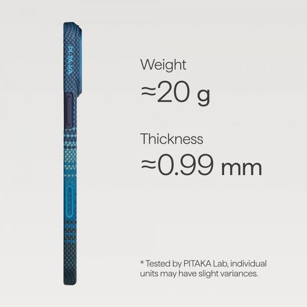Pitaka iPhone 17 Pro -kuori Edge Moonrise