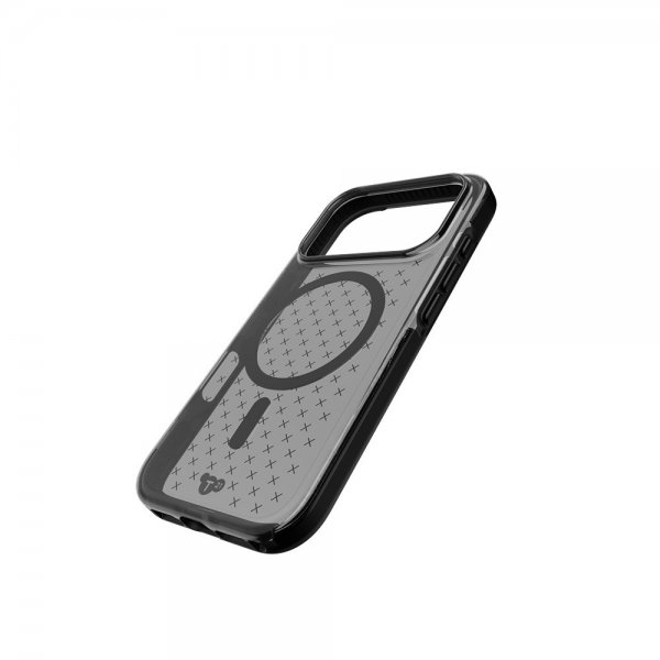Tech21 iPhone 17 Pro -suojakuori EvoCheck MagSafe Smokey Black