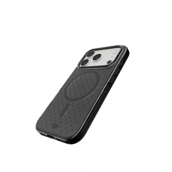 Tech21 iPhone 17 Pro -suojakuori EvoCheck MagSafe Smokey Black