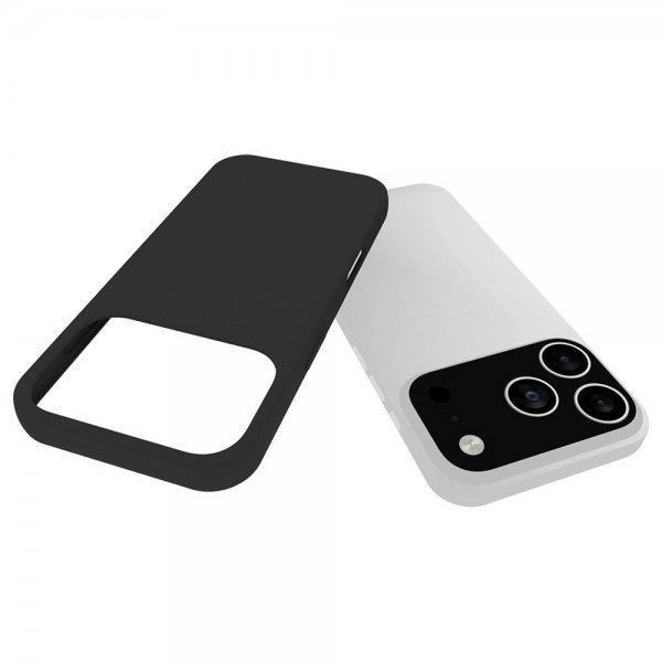 Nordic Covers iPhone 17 Pro -kuori Feather Series Raven Black