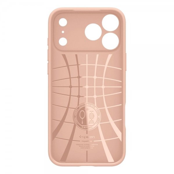 Spigen iPhone 17 Pro Max Kuori Liquid Air Titanium Pink