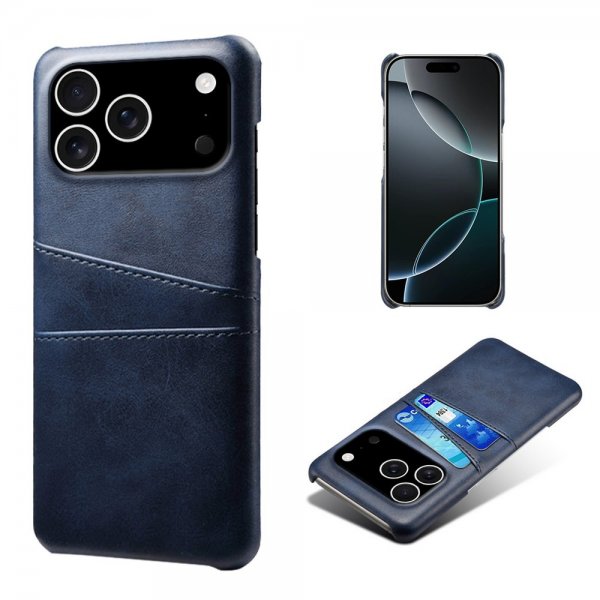 iPhone 17 Pro -kuoret kahdella korttipaikalla, sininen