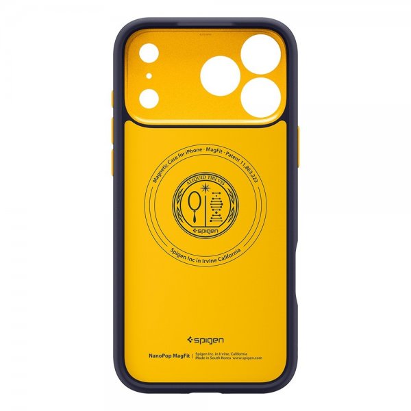 Spigen iPhone 17 Pro -kuori Nano Pop MagFit Blueberry Navy