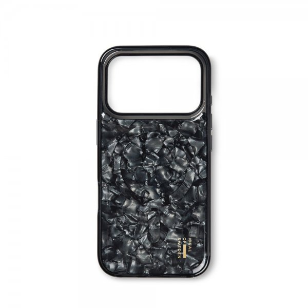 Ideal of Sweden iPhone 17 Pro -kuori Pearlised Case MagSafe, musta