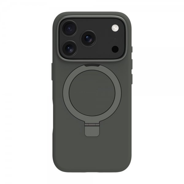 dbramante1928 iPhone 17 Pro -kuori Roskilde MagSafe Kickstand ICON Forest Shadow