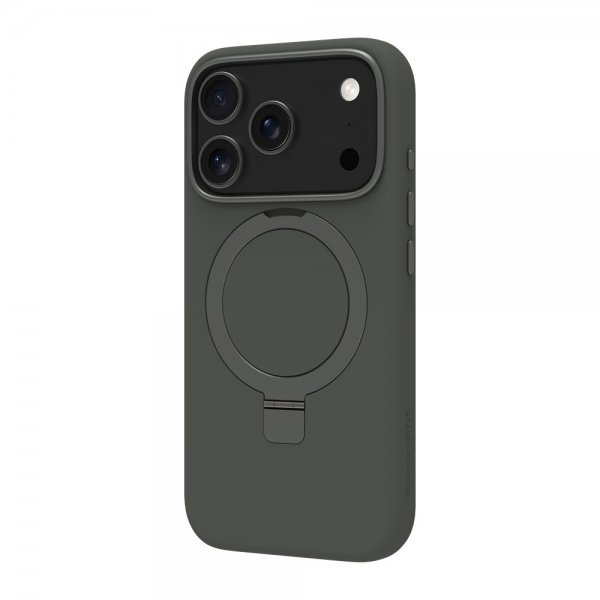 dbramante1928 iPhone 17 Pro -kuori Roskilde MagSafe Kickstand ICON Forest Shadow