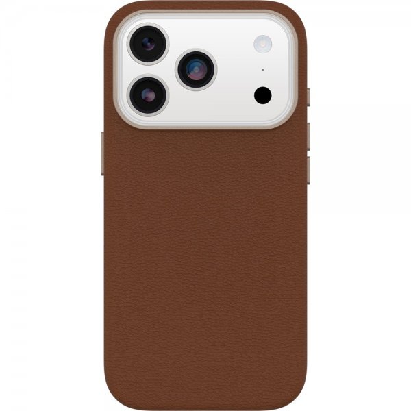 Otterbox iPhone 17 Pro -suojakuori Symmetry Cactus Leather MagSafe Desert Saddle