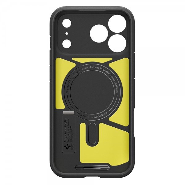 Spigen iPhone 17 Pro Tough Armor T MagFit Gunmetal -kuori
