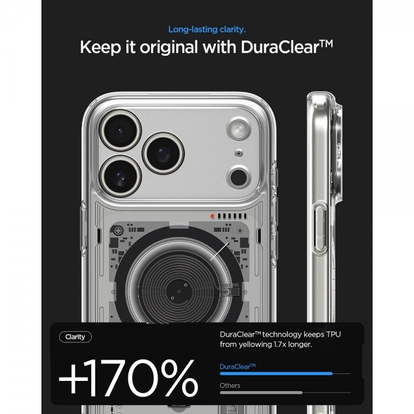 Spigen iPhone 17 Pro -kuori, Ultra Hybrid Neo One MagFit