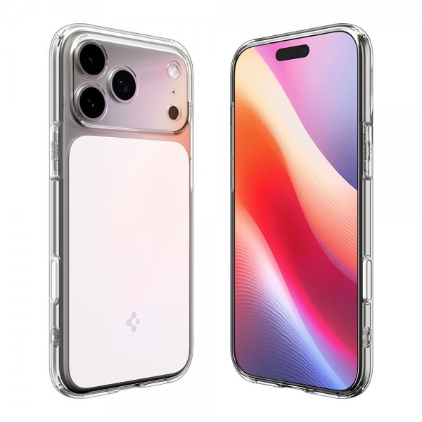 Spigen iPhone 17 Pro Ultra Hybrid T MagFit kiiltävä valkoinen suojakuori