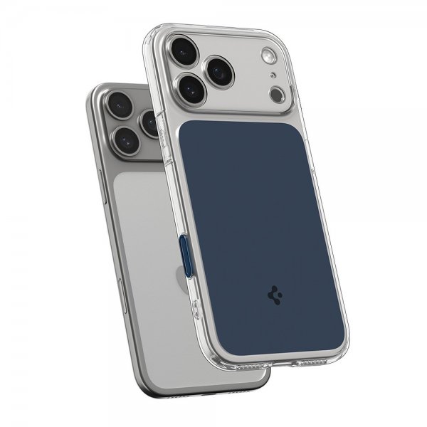 Spigen iPhone 17 Pro -suojakuori Ultra Hybrid T MagFit Matte Blue