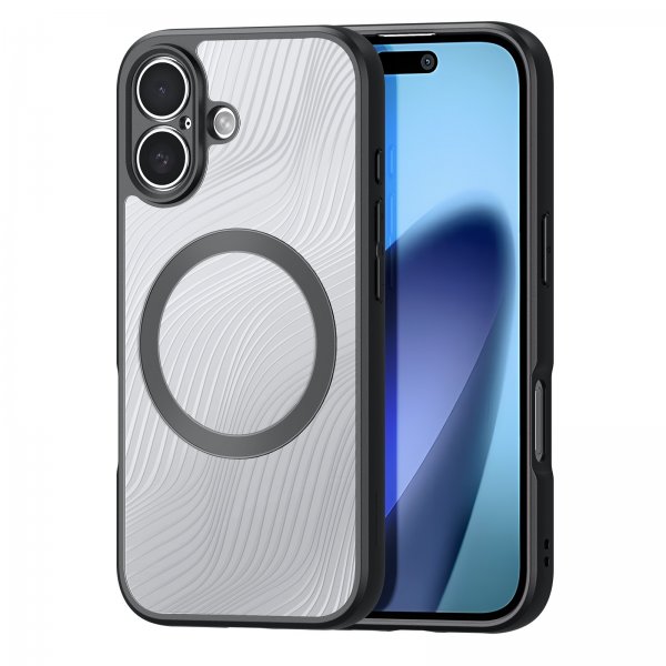 Dux Ducis iPhone 17 -kuori, Aimo Series, MagSafe, musta