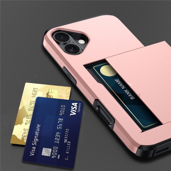 iPhone 17 Kuori Card Slide Vihreä