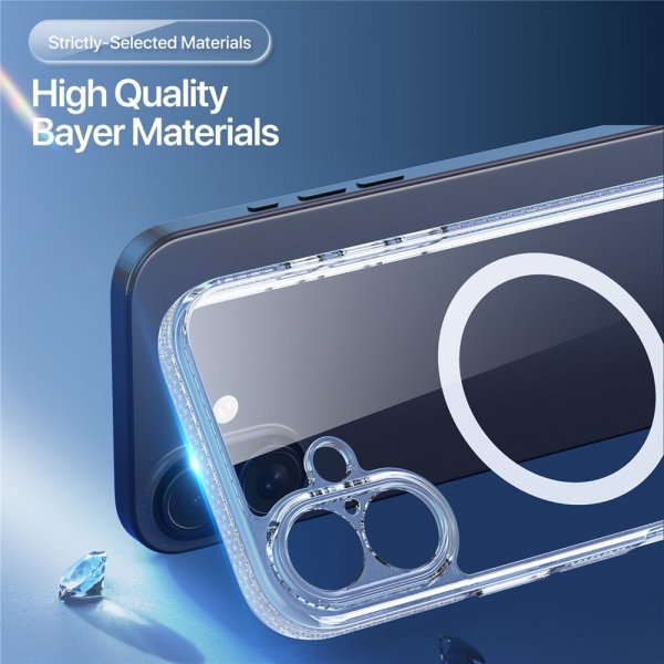 Dux Ducis iPhone 17 -kuori Clin Series MagSafe Läpinäkyvä